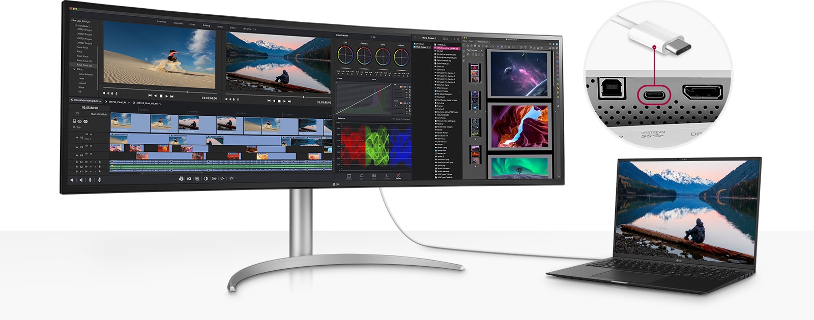 LG 49WQ95C-W