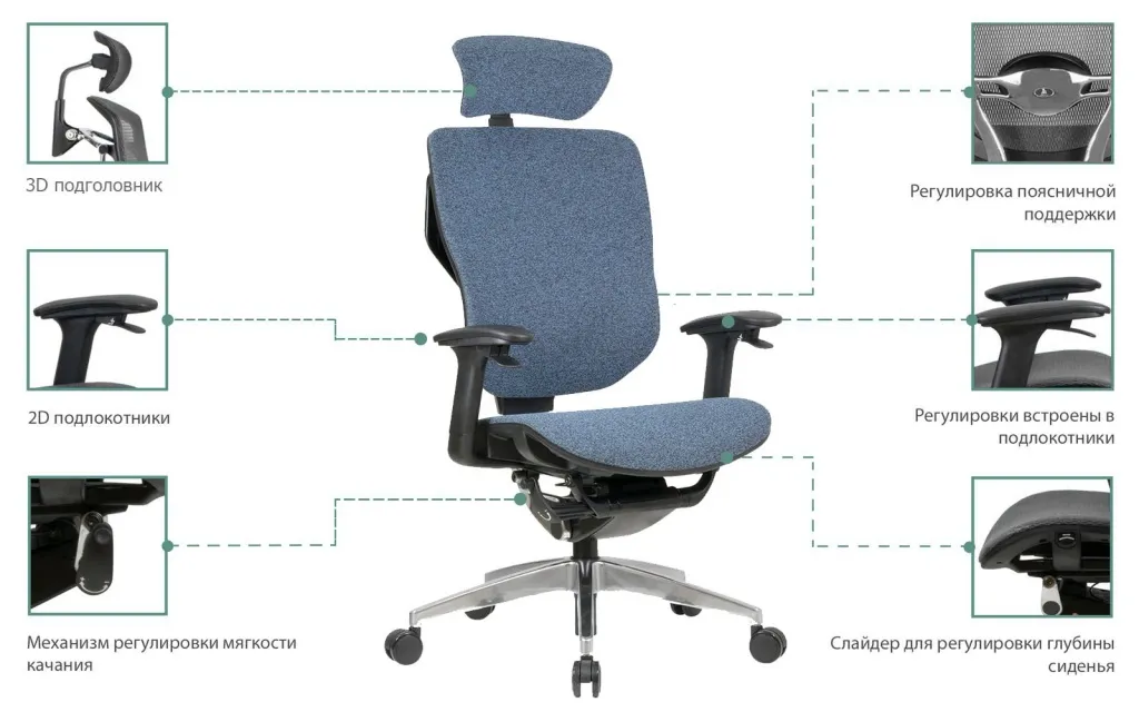 Компьютерное кресло GT Chair VIDA Z