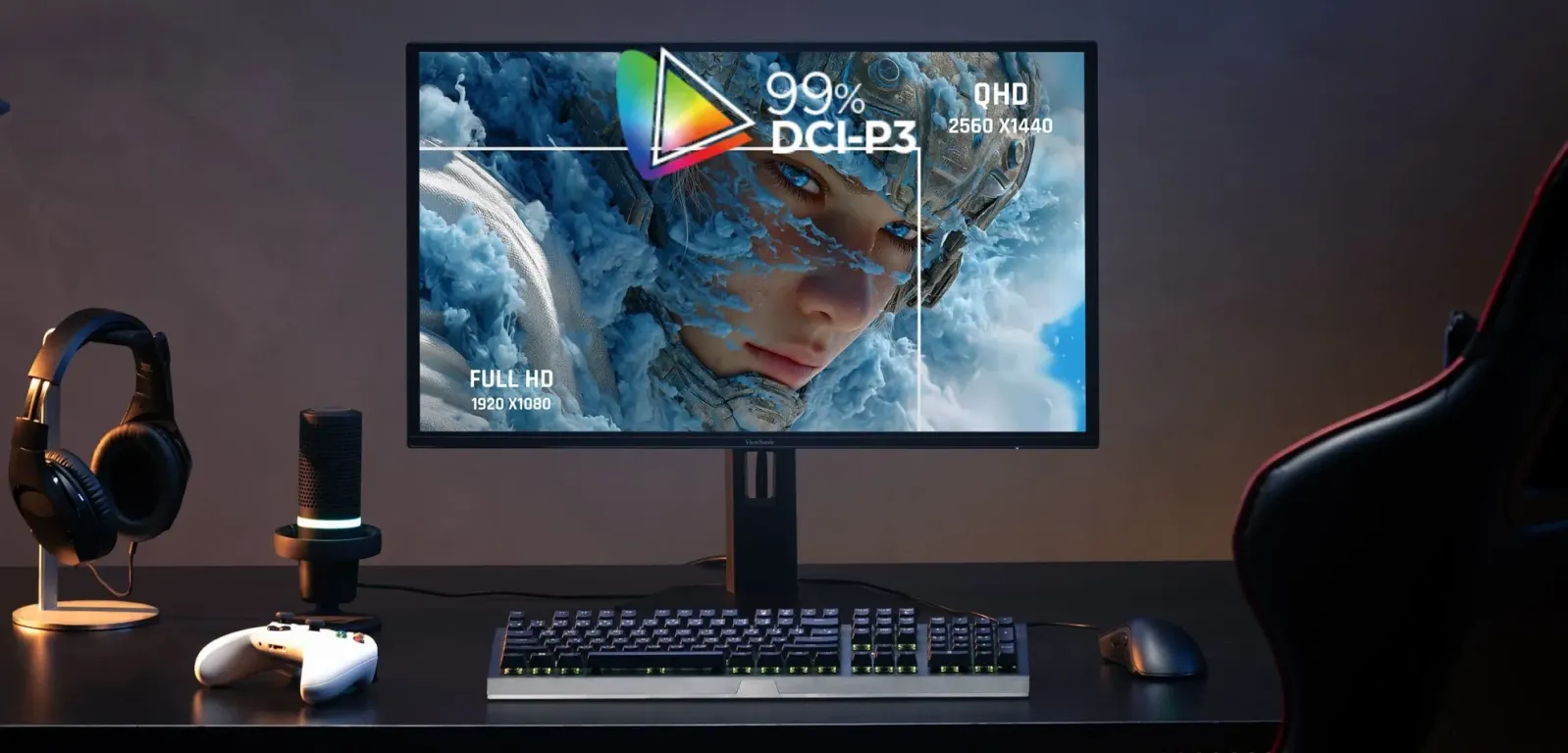 Монитор ViewSonic XG2738-2K-OLED