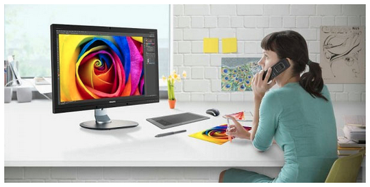 27-дюймовый WQHD с расширенным цветовым охватом: компания Philips представила свой новый профессиональный монитор