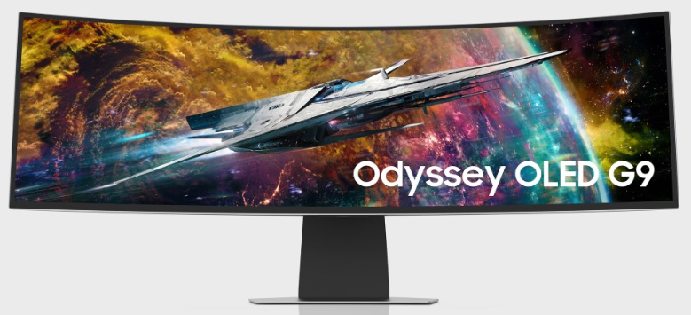 Космос! Samsung анонсировала монитор Odyssey OLED G9 с 49 дюймовой 5120 x 1440 QD-OLED панелью с частотой 240 Гц