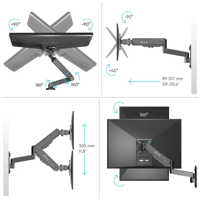 Настольный кронштейн ONKRON G150