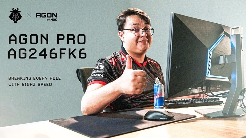 AOC представила мониторы Agon Pro CS24A и AG246FK6