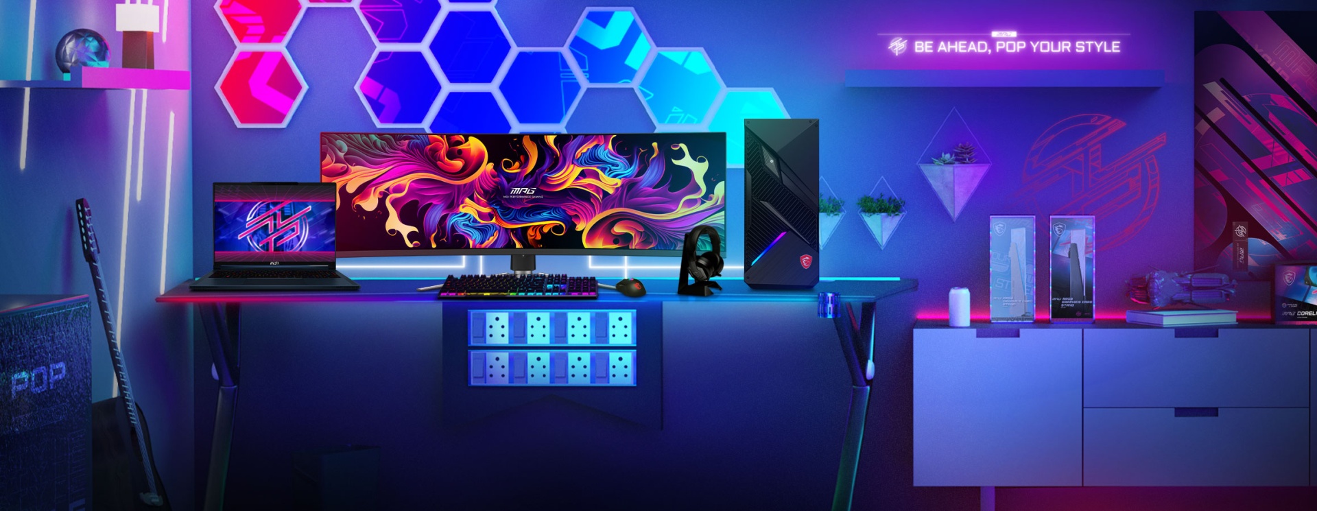 QD-OLED монитор MSI MPG 491CQP