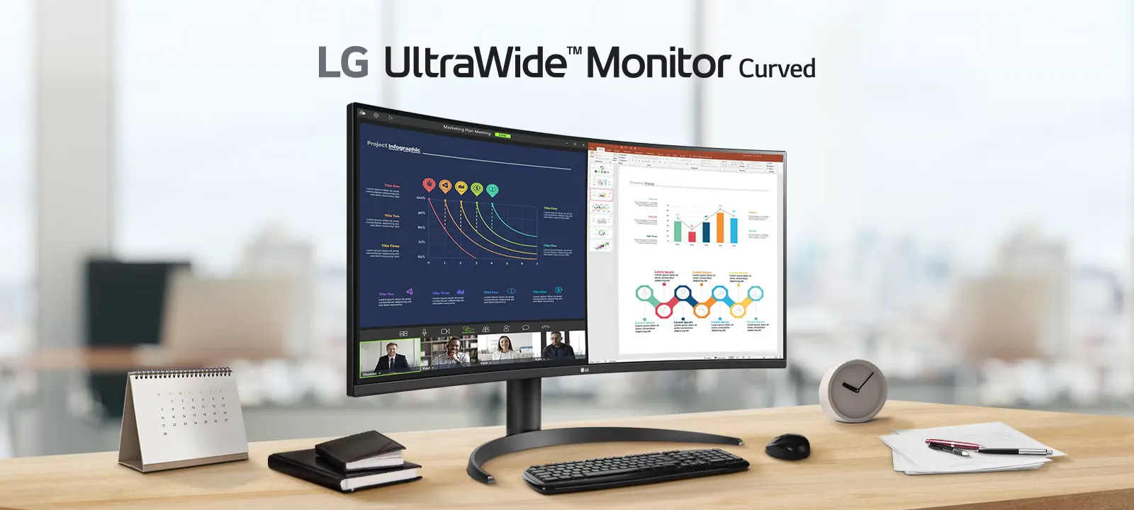 Монитор LG 34WR55QK-B