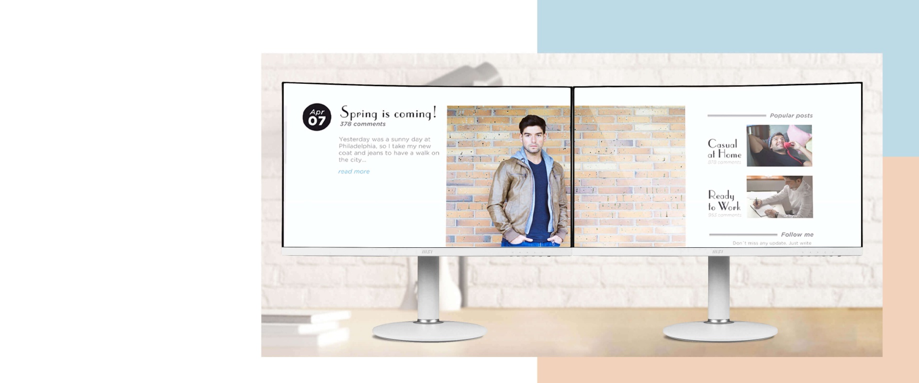 Монитор MSI Modern MD271CPW