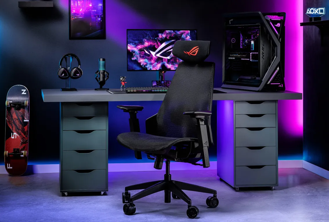 Компьютерное игровое кресло ROG Destrier Core SL400C