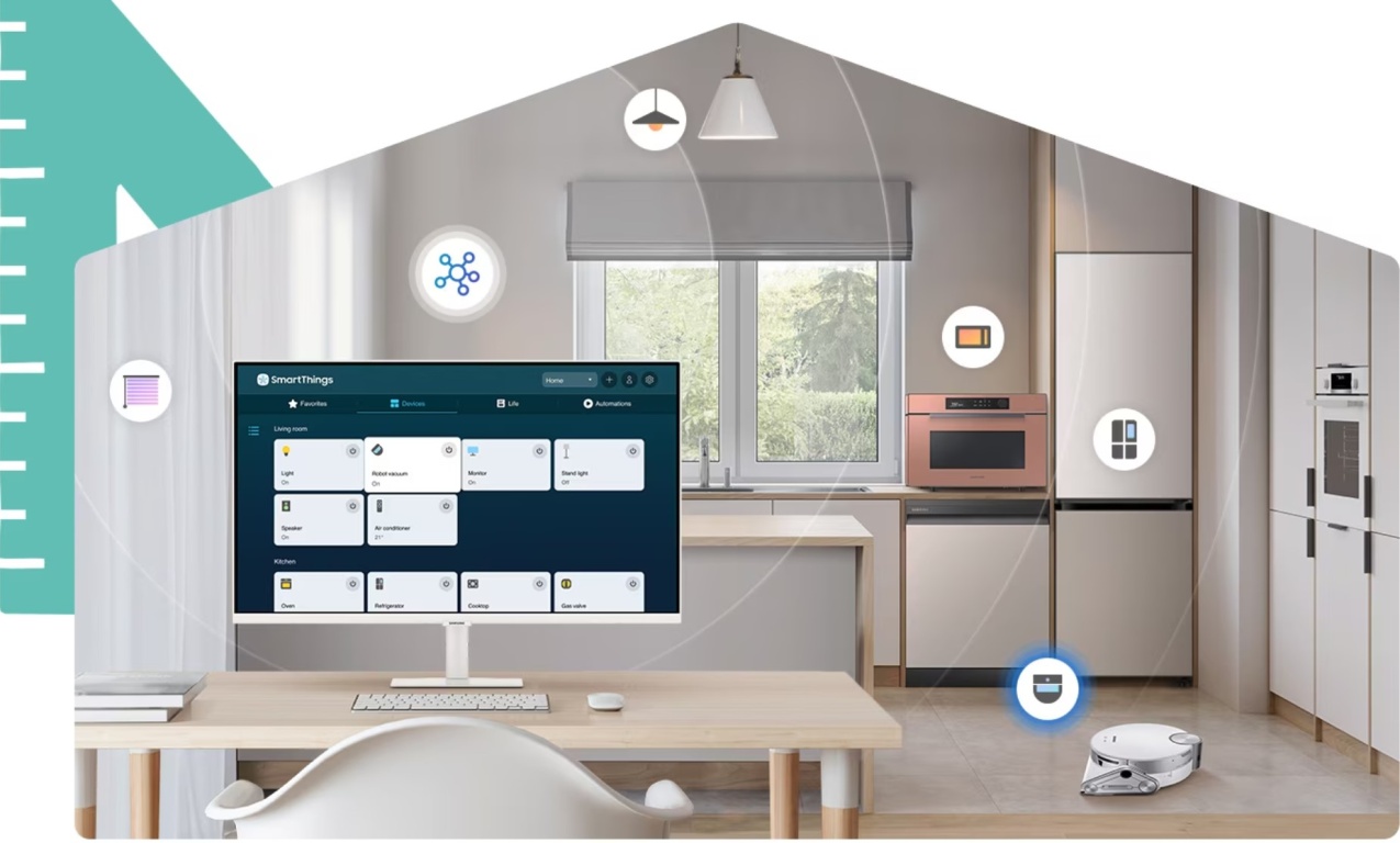 Монитор Samsung Smart M50C S27CM501EI