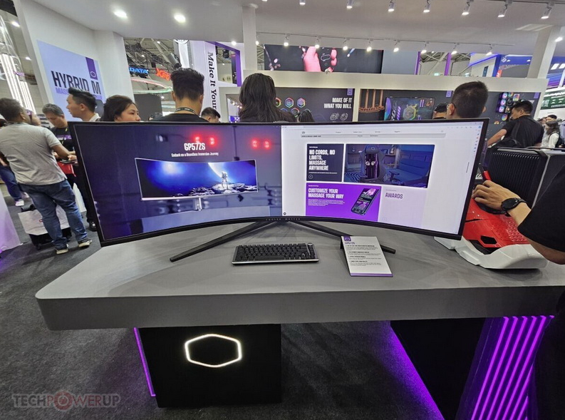 Компания Cooler Master представила мониторы GP57ZS и GP27QP