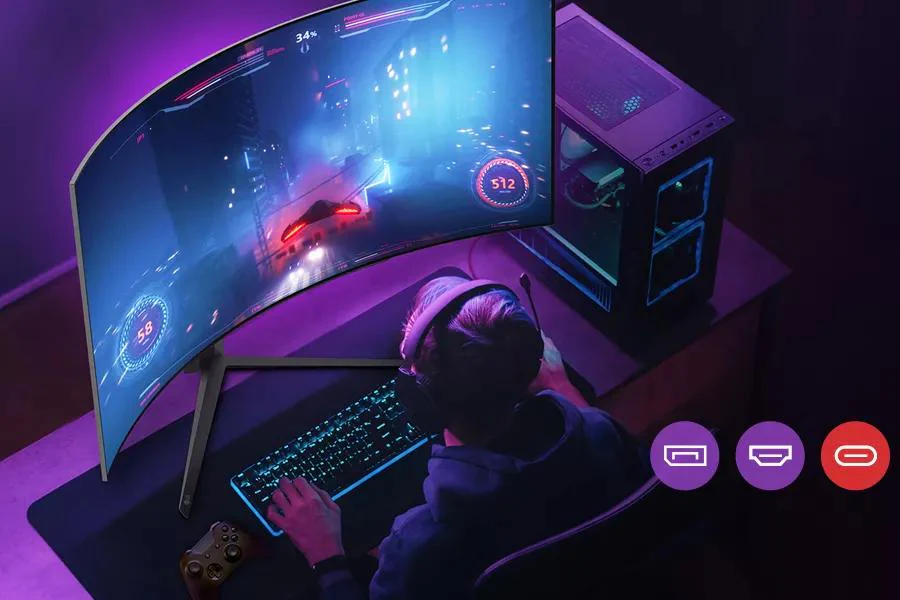 Монитор LG UltraGear 45GS96QB-B