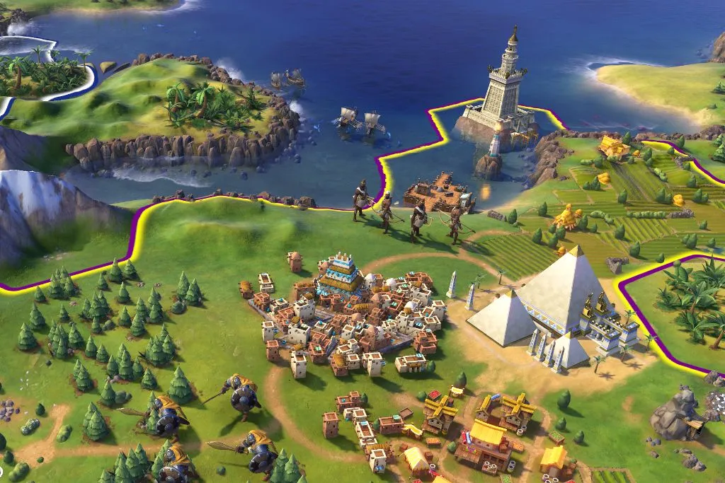 Монитор для Civilization 6
