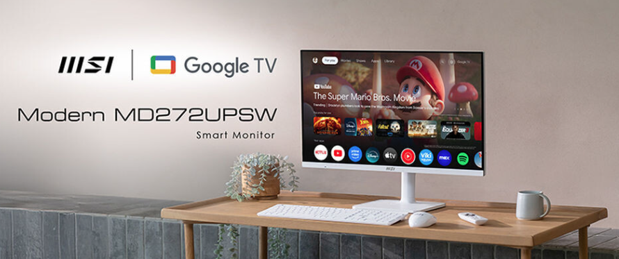 Анонсирован монитор MSI Modern MD272UPSW