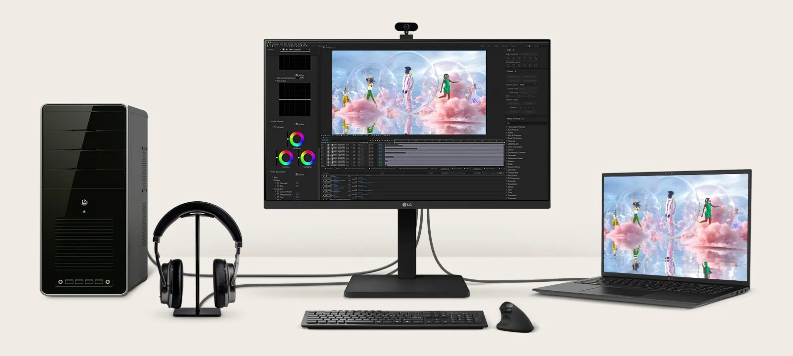 Монитор LG 24BA550-B