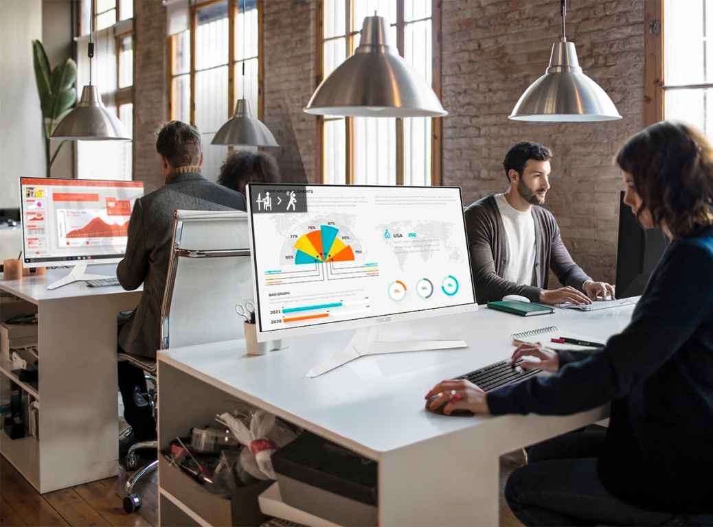 Монитор ASUS VY249HE-W