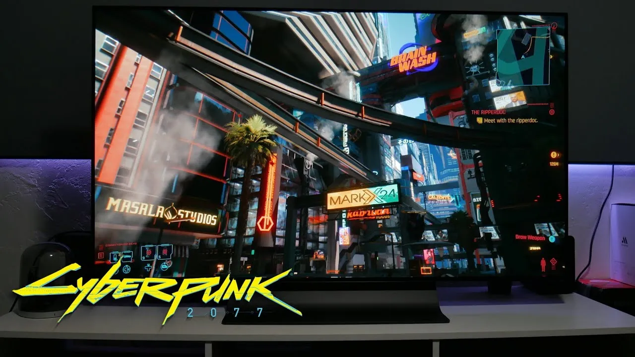 Монитор для Cyberpunk 2077