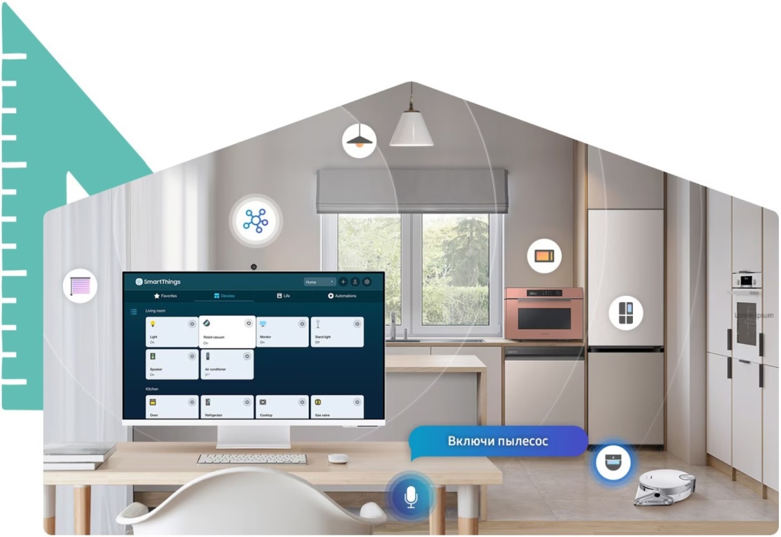 Монитор Samsung Smart M8 M80C UHD