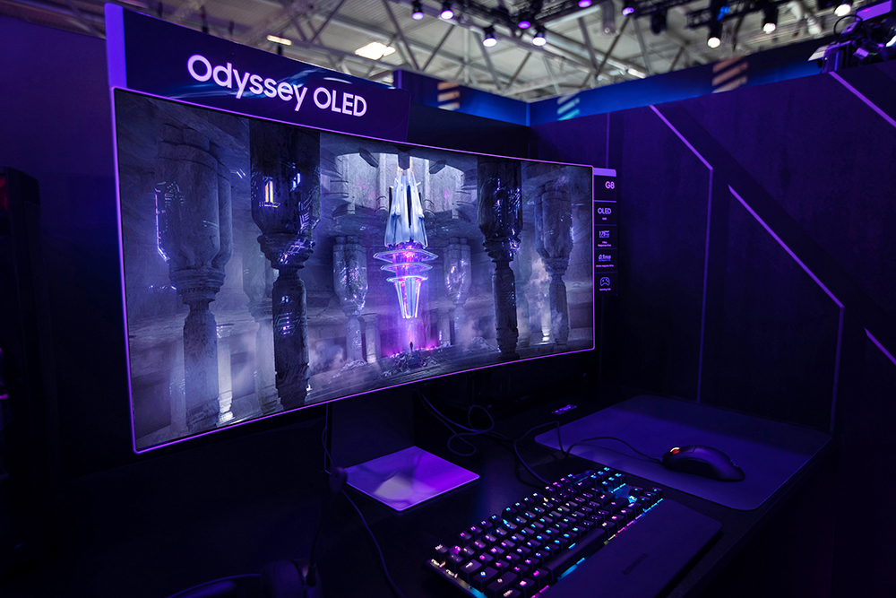 Компания Samsung представила игровой монитор Odyssey OLED G8 G85SB