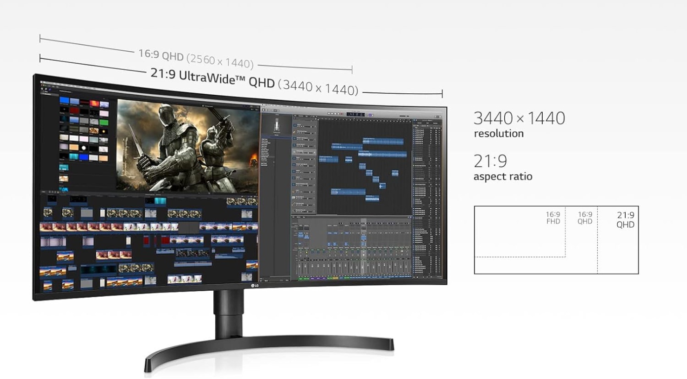 Монитор LG 34WL85C-B