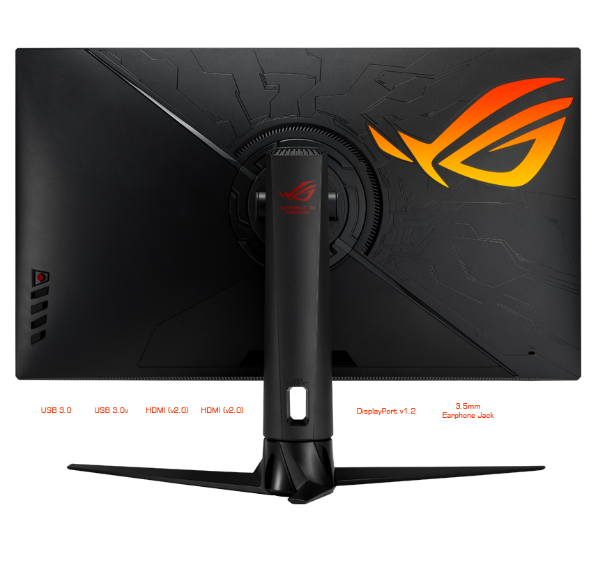 ROG Swift PG329Q: разъемы