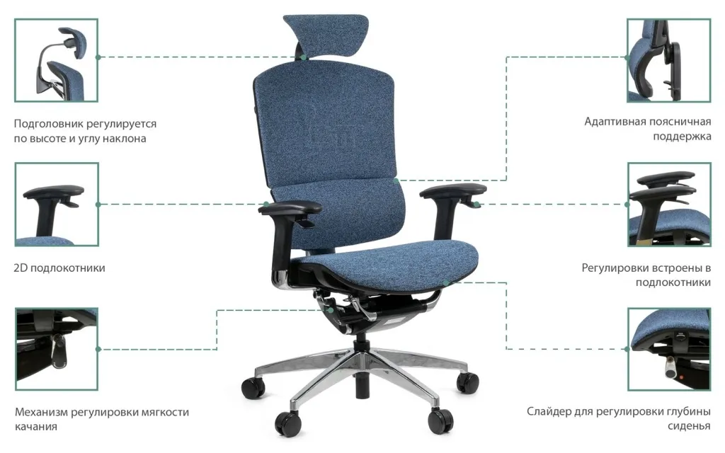 Компьютерное кресло GT Chair VIDA Z