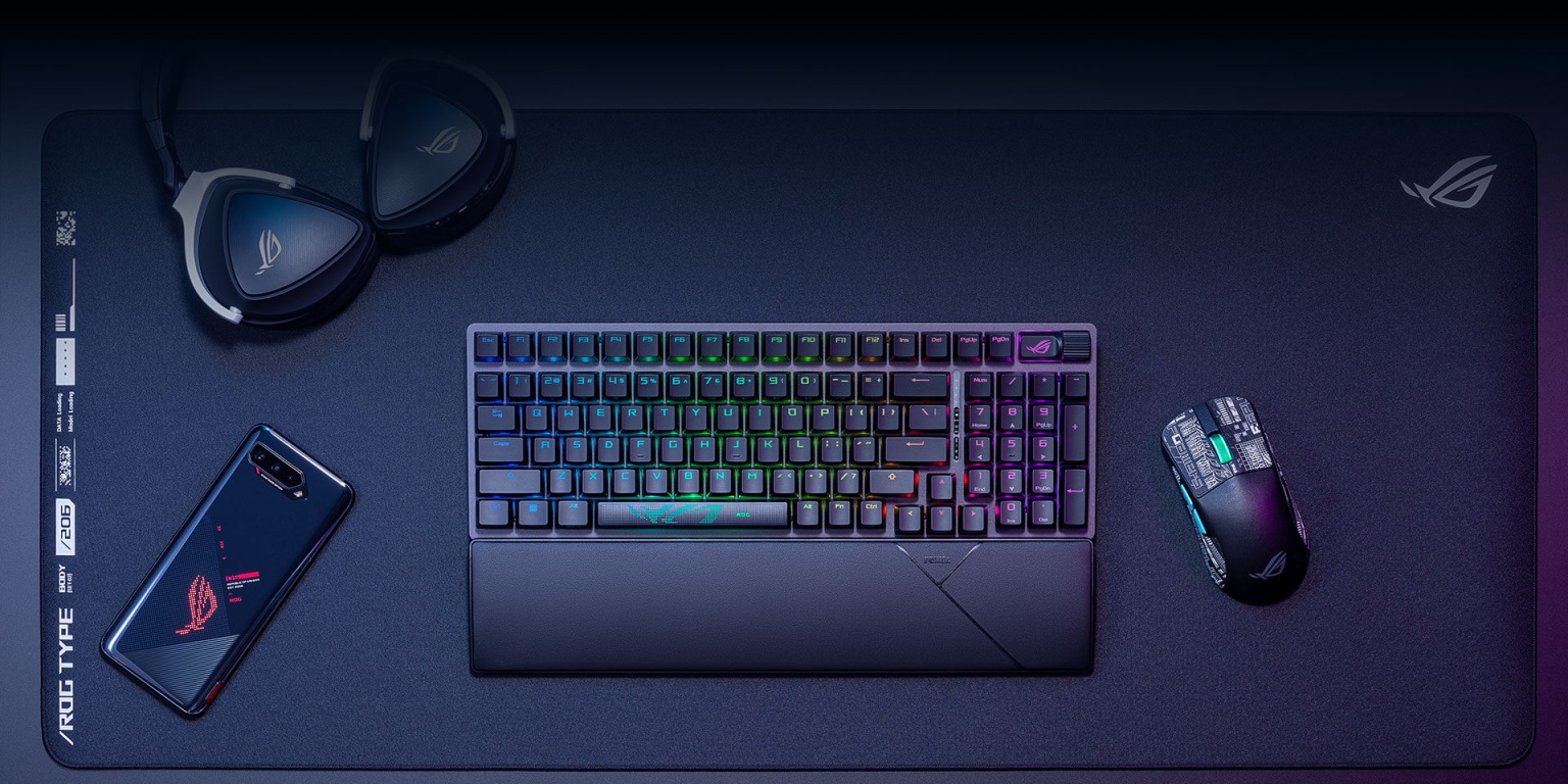 Клавиатура ASUS X901 STRIX SCOPE II 96 беспроводная