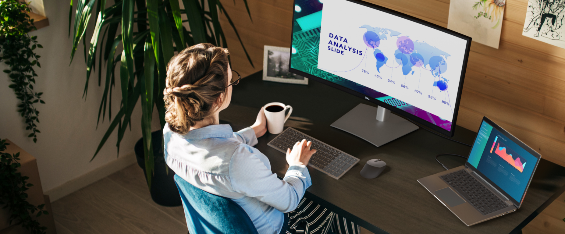 Монитор Dell P3421WM