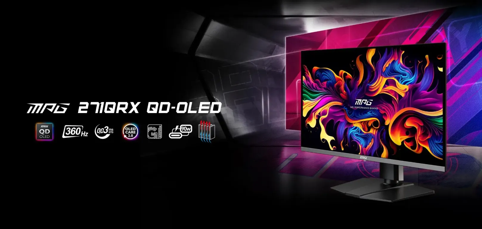 Монитор MSI MPG 271QRX QD-OLED