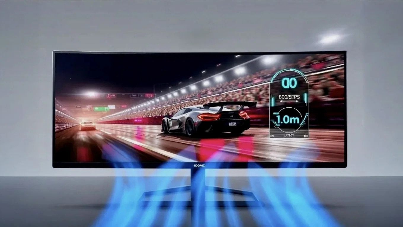 HKC первой в мире выпустит монитор 800 Гц