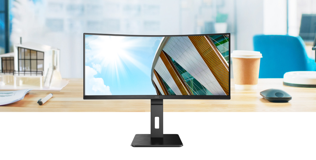 Монитор AOC CU34P2C