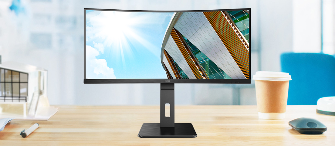 Монитор AOC CU34P2A