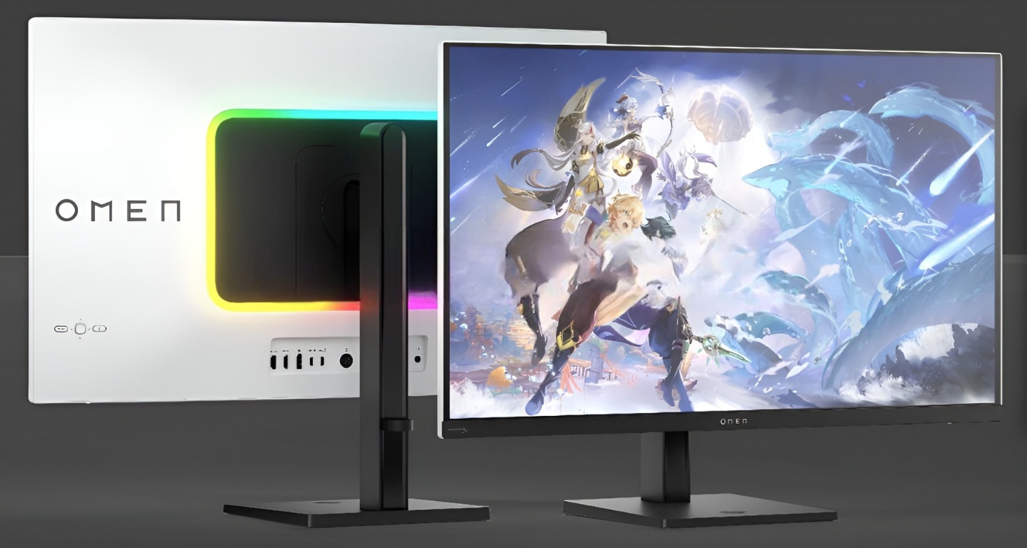 HP представила игровой монитор OMEN Transcend 32