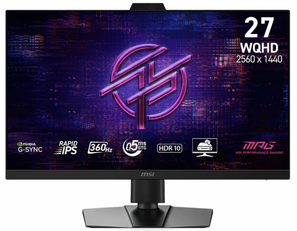 Компания MSI представила MPG 272QRF X36 - IPS WQHD-монитор с G-Sync Pulsar и частотой 360 Гц