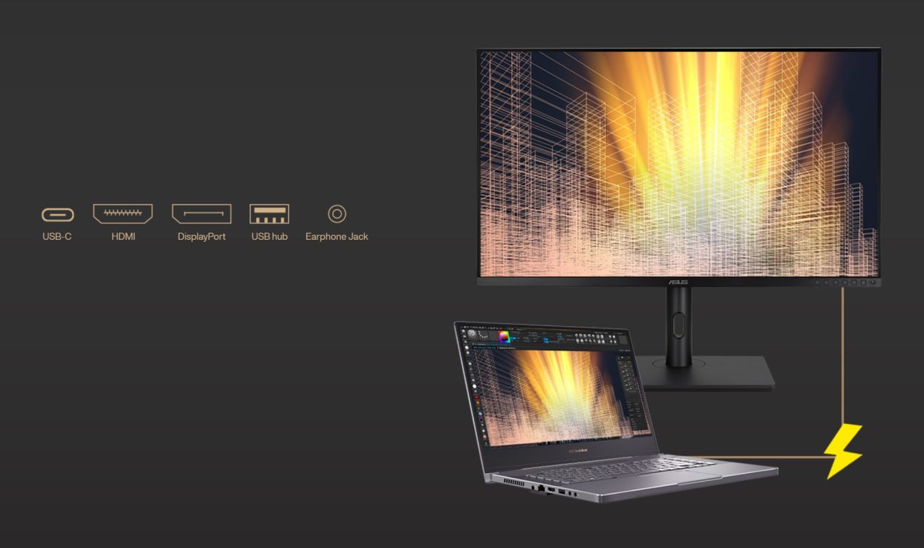 Монитор ASUS ProArt Display OLED PA27DCE-K