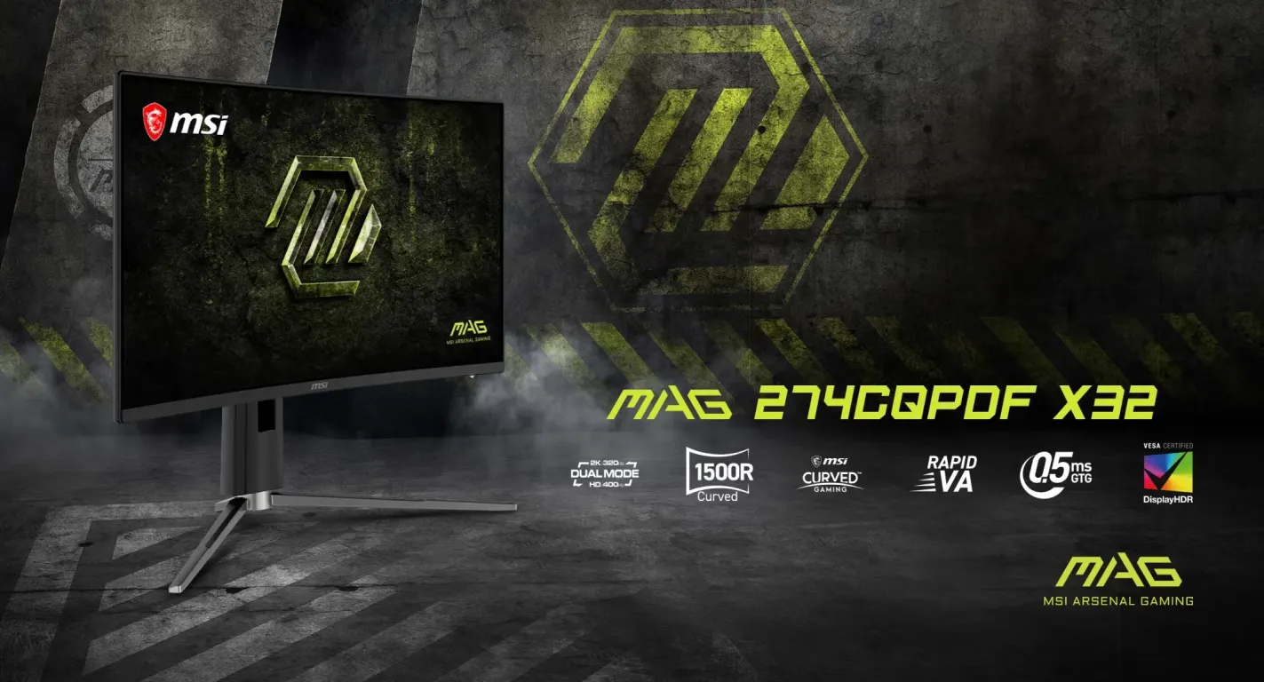 Монитор MSI MAG 274CQPDF X32