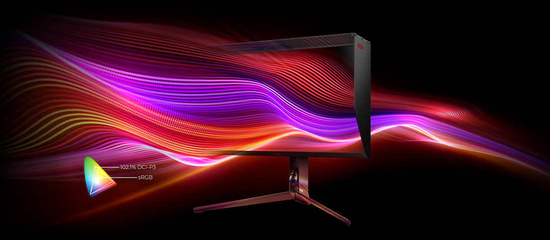 Монитор AOC AGON Pro AG274QZM: цветопередача