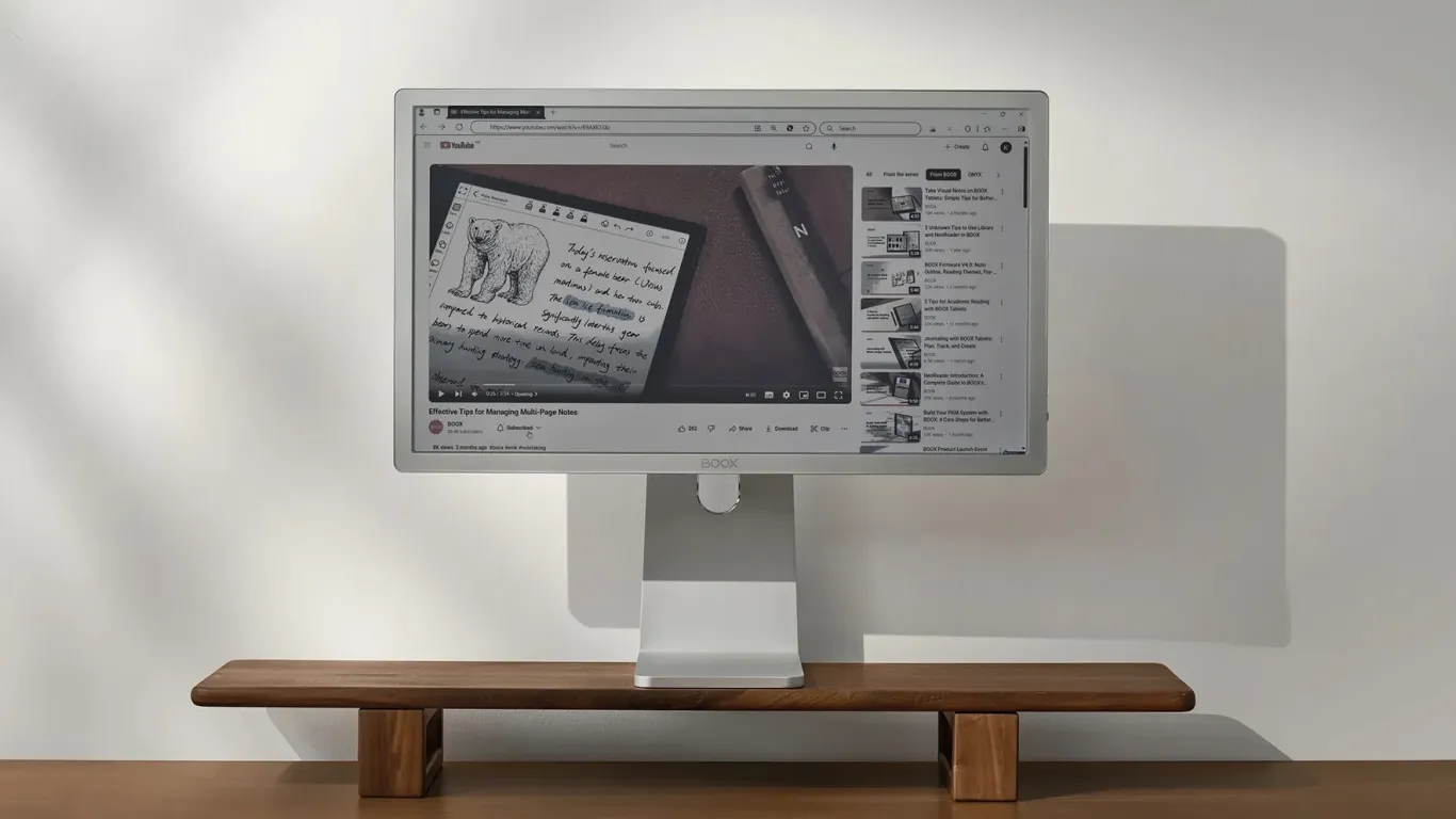 ONYX представила монитор Boox Mira Pro Color