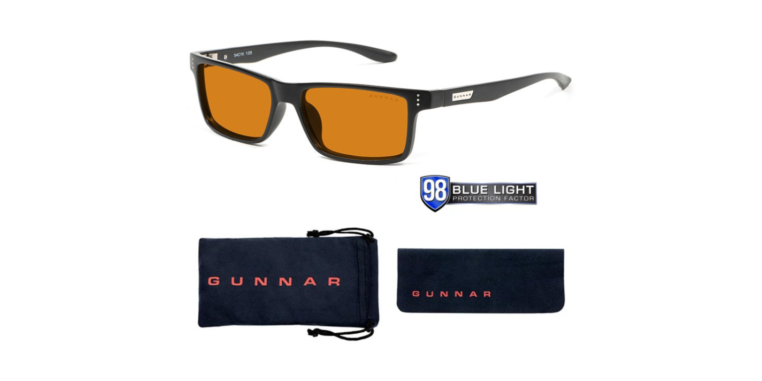 Очки для компьютера GUNNAR Vertex Amber Max, Onyx