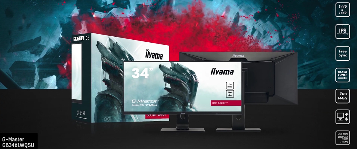 Iiyama Red Eagle GB3461WQSU-B1