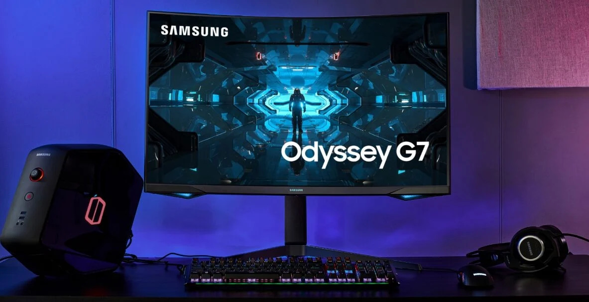 Samsung представила монитор Odyssey G7 G75F