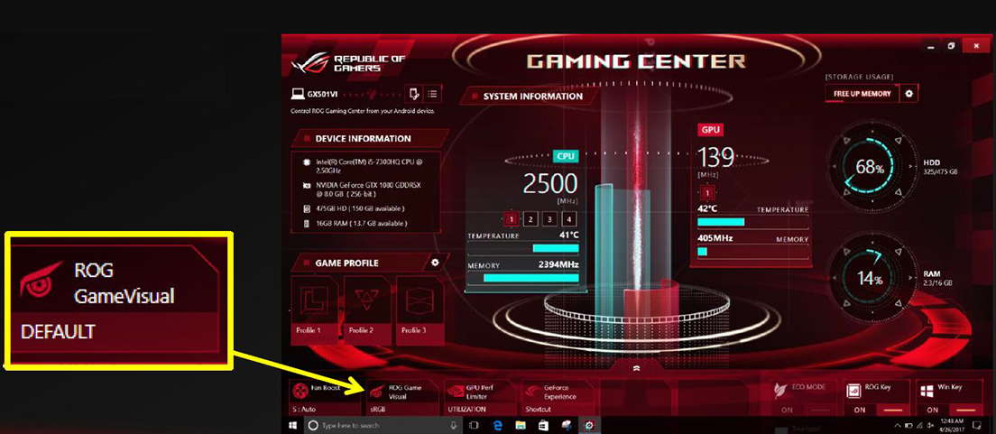 Монитор ASUS TUF Gaming VG279QL3A