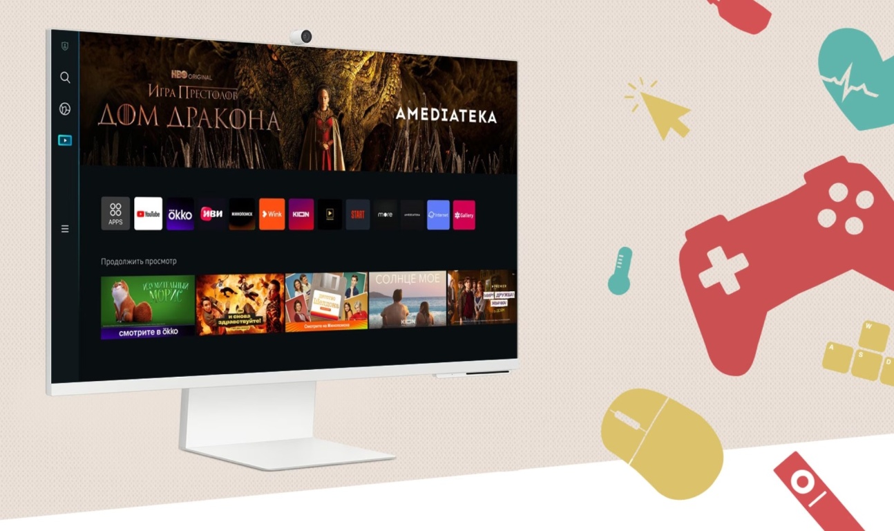 Монитор Samsung Smart M8 M80C UHD