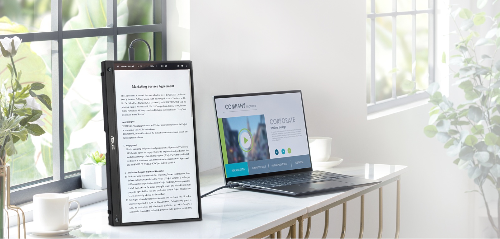 Портативный Full HD монитор ASUS MB16AHG