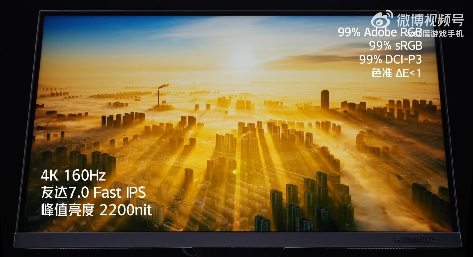 Red Magic показала игровой 4K-монитор с продвинутой Mini-LED подсветкой на 5088 зон