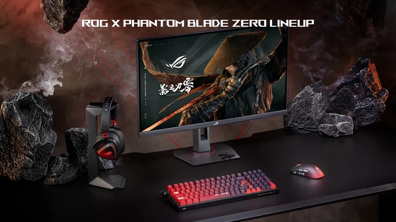 ASUS анонсировала монитор ROG Strix XG27UCGR-G Phantom Blade Zero Edition