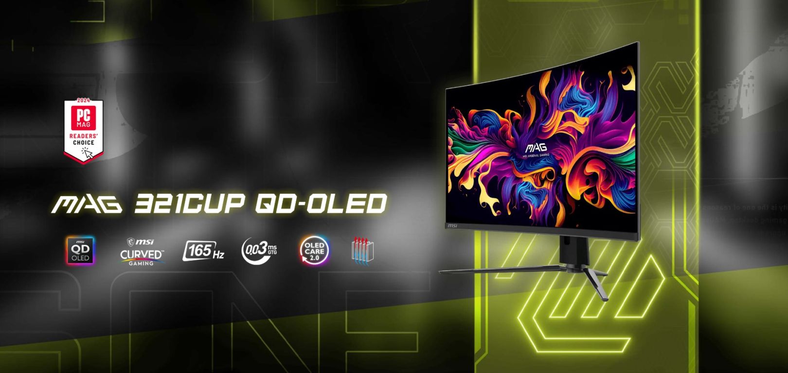 Монитор MSI MAG 321CUP QD-OLED