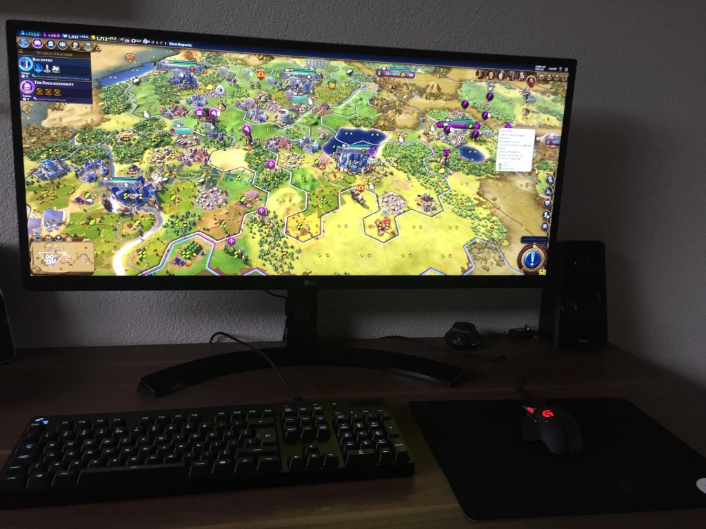 Монитор для Civilization 6