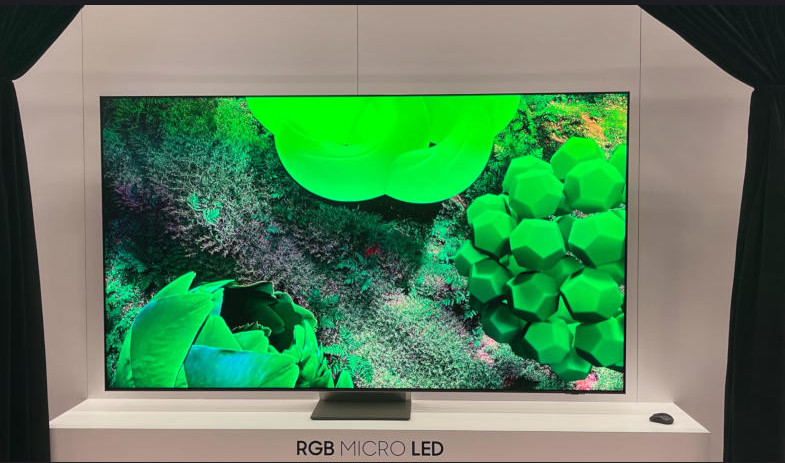 Samsung показала LCD-телевизор с подсветкой RGB micro-LED