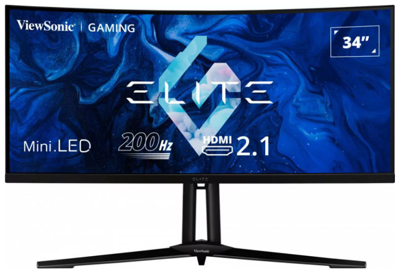 Элитнее некуда. ViewSonic запустила в продажу игровые мониторы Elite XG341C-2K и XG272-2K