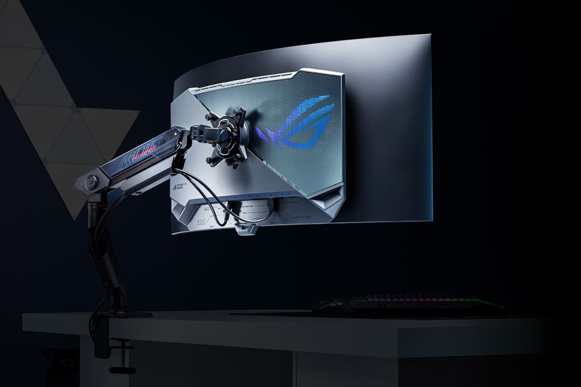 Настольный кронштейн ASUS ROG Ergo Monitor Arm AAS01