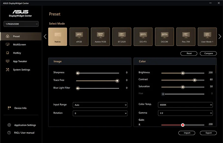 Монитор ASUS ProArt PA32UCDM